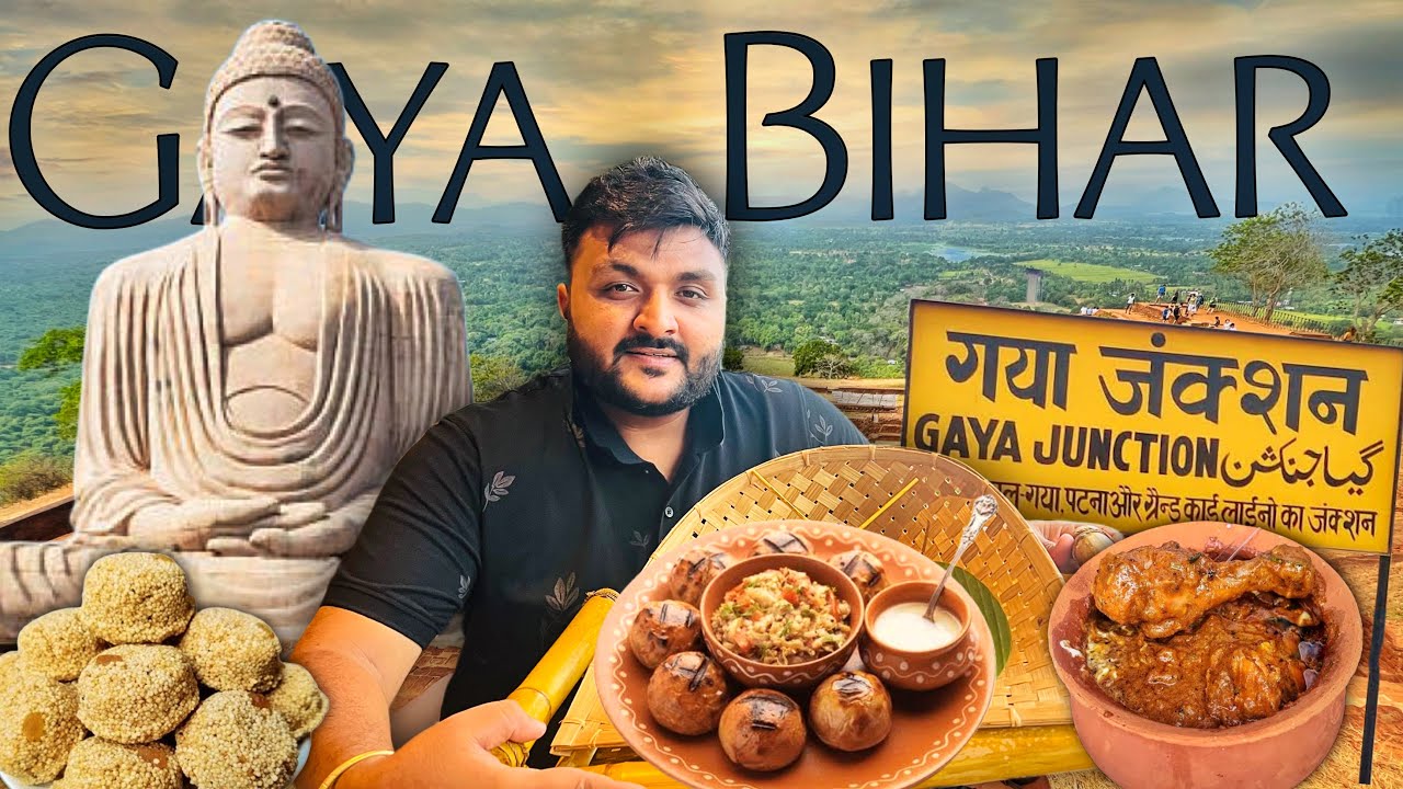 Gaya,Bihar famous street food tour || Pramod laddu bhandar, best handi chicken & Local Bihari Sweets