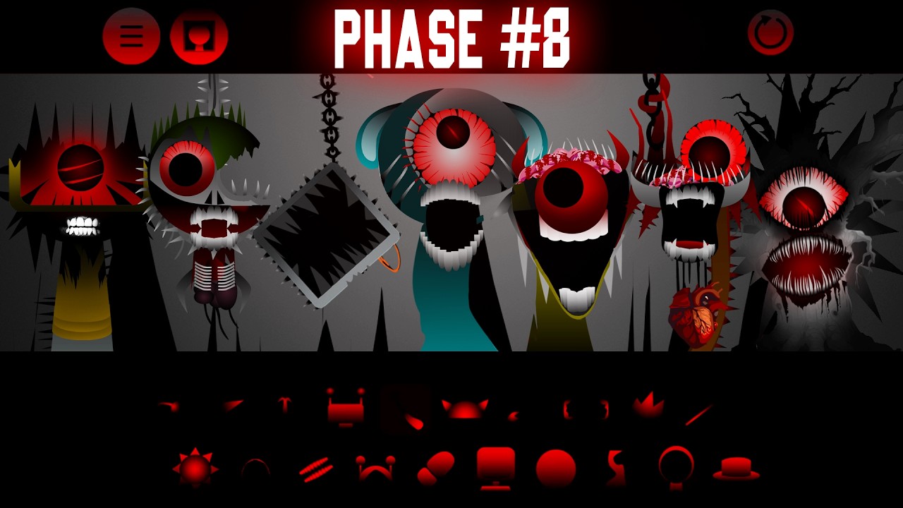Incredibox Sprunki Mix: Phase 8 + All character together
