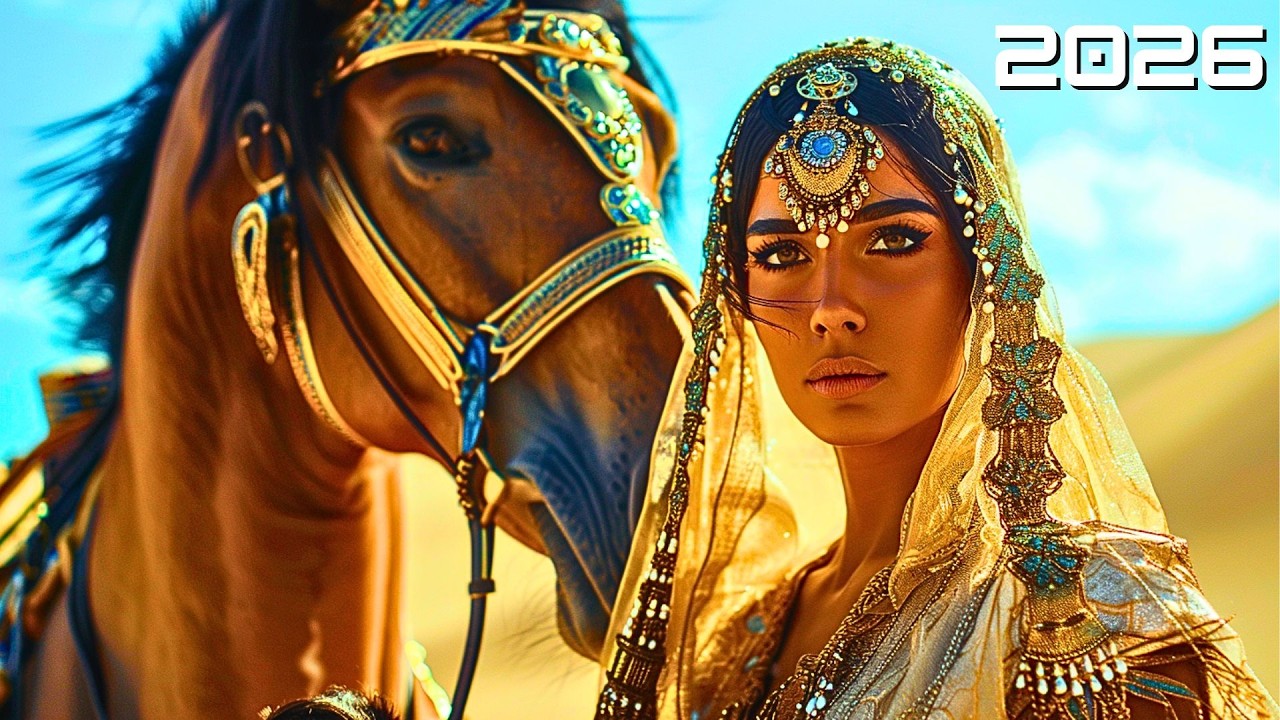 Relaxing Egyptian Music - Golden Twilight Over Ancient Cities | Oud Music 2026