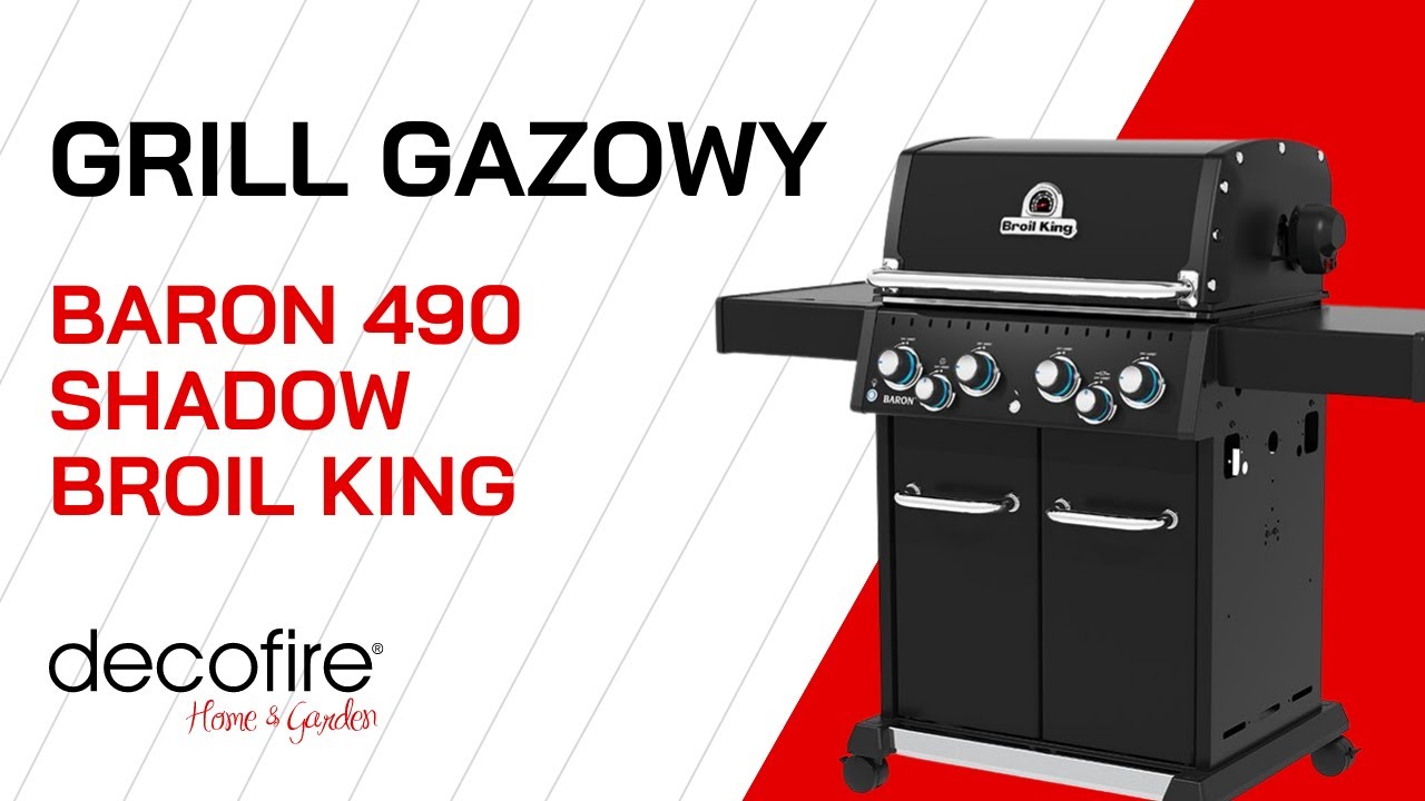 🔥 Grill gazowy Baron 490 Shadow Broil King | DECOFIRE