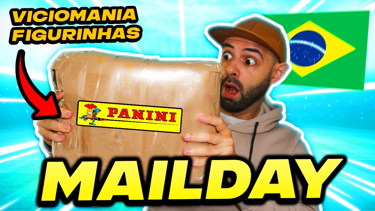 CORREIO GIGANTE do BRASIL!! 🇧🇷 OBRIGADO VICIOMANIA FIGURINHAS!!
