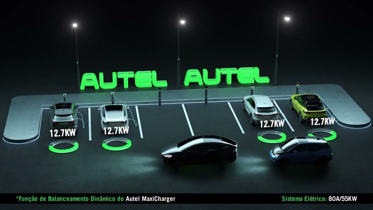 Balanceamento din&acirc;mico de carga - Carregadores Autel