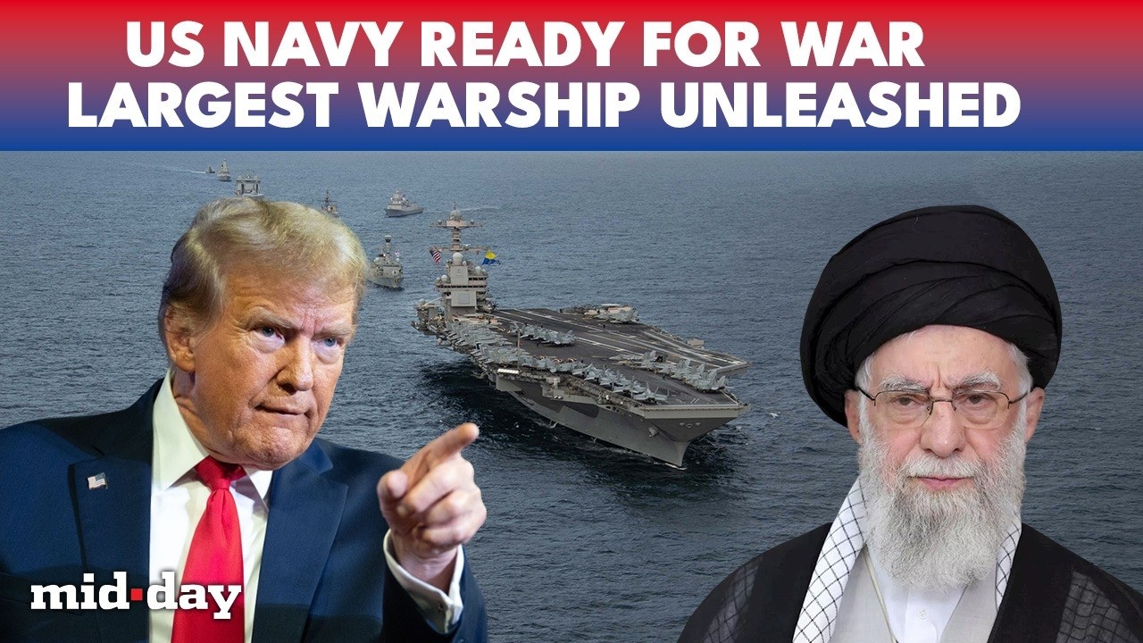 COUNTDOWN Begins! USS Ford Heads To Iran&rsquo;s Doorstep Amid Trump&rsquo;s 