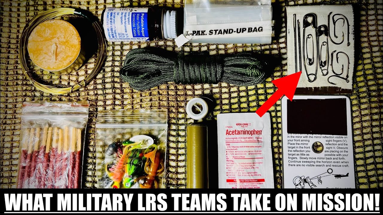Behind Enemy Lines - Long Range Surveillance Military Survival Kit!