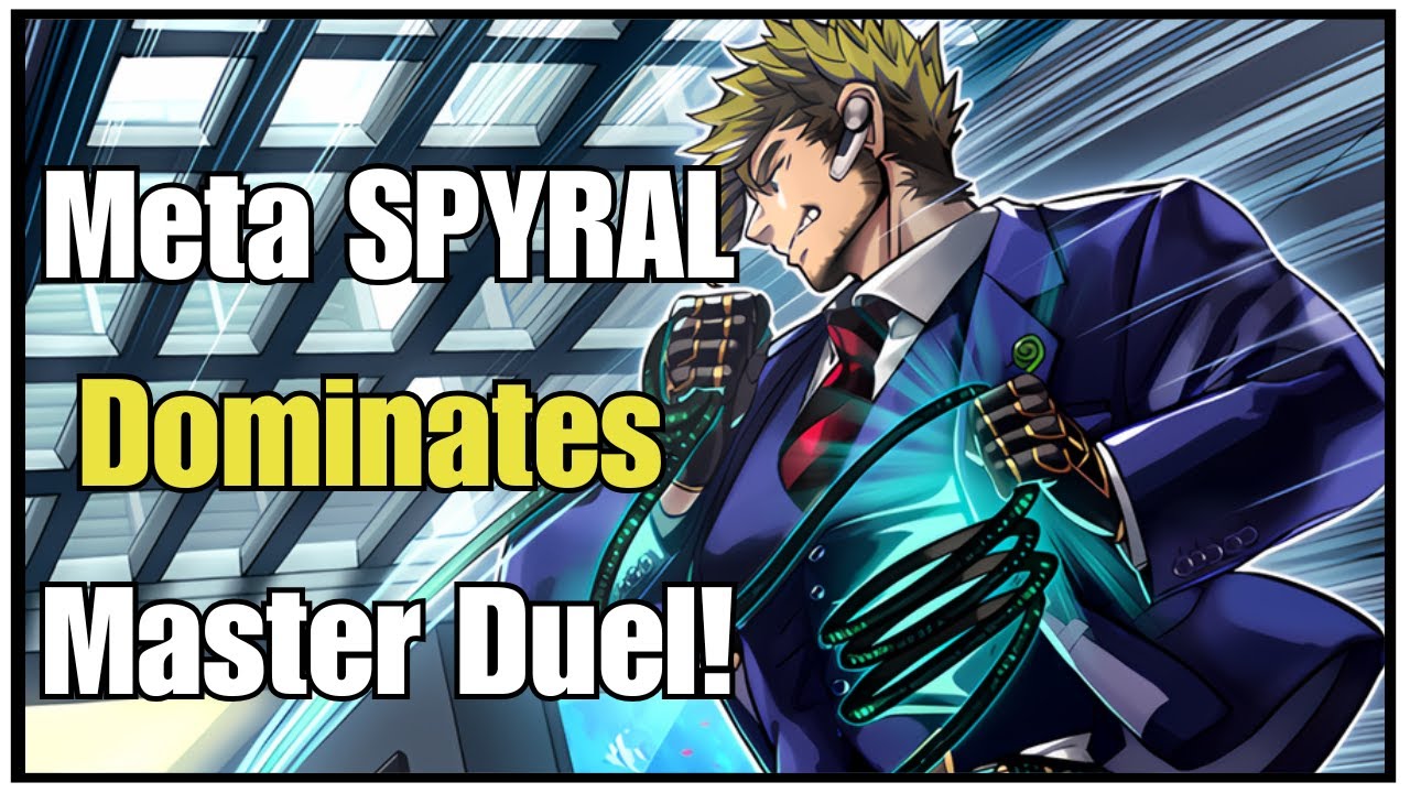SPYRAL is BACK! 🕵️‍♂️💥 Insane Loops & Unbreakable Boards in Yu-Gi-Oh! Master Duel!