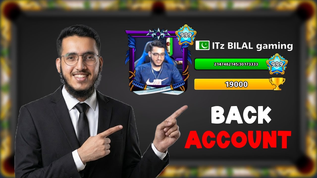 MY ACCOUNT IS BACK 😍 IN 8 BALL POOL 😱‼️