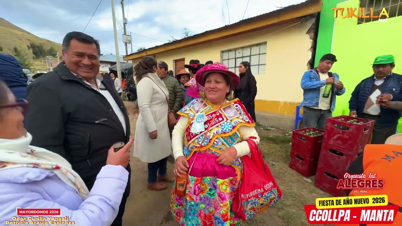 FIESTA DE AÑO NUEVO 2026- CCOLLPA MANTA HUANCAVELICA/NIÑO PATRÓN CCOLLPA-(Fam.Ninahuanca 02)01/01/26