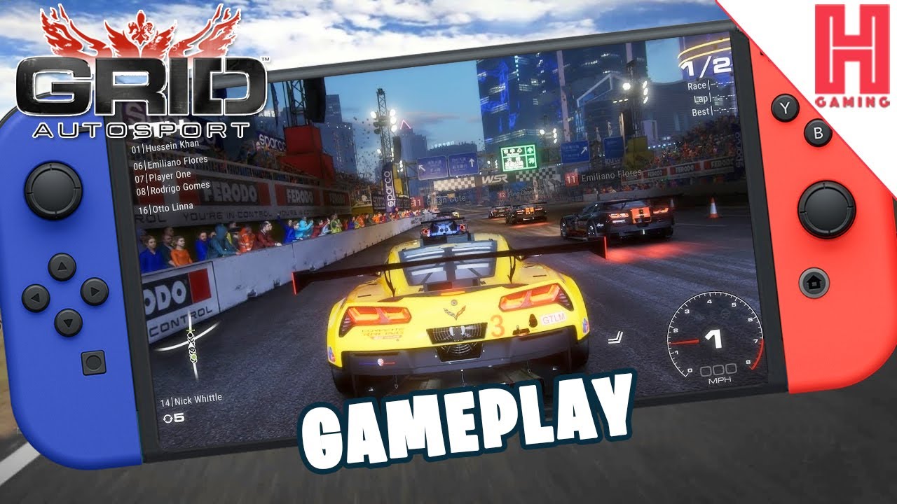 What's The Best Racing Game On Nintendo Switch? GRID Autosport Switch Gameplay