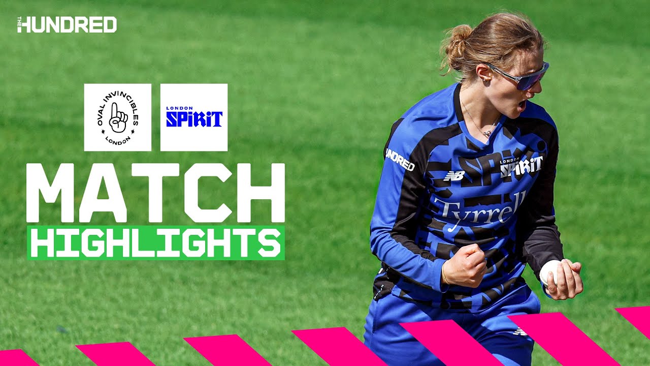 CHARLIE DEAN STUNNER 🤩 | Oval Invincibles vs London Spirit Highlights