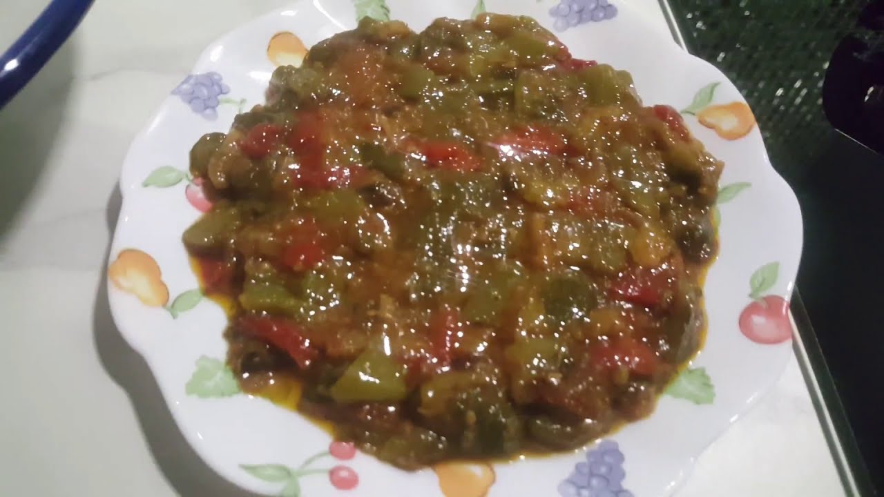 POIVRONS GRILLÉS A L'ORANAISE FELFLA