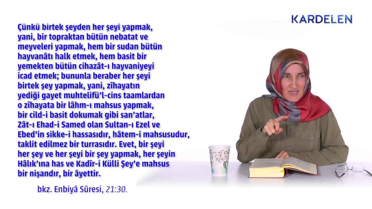 8. Söz | (8) Tevhidin bir delili…Hayata ve ölüme iman sırrı ile bakışın iki cihan saadeti getirmesi…