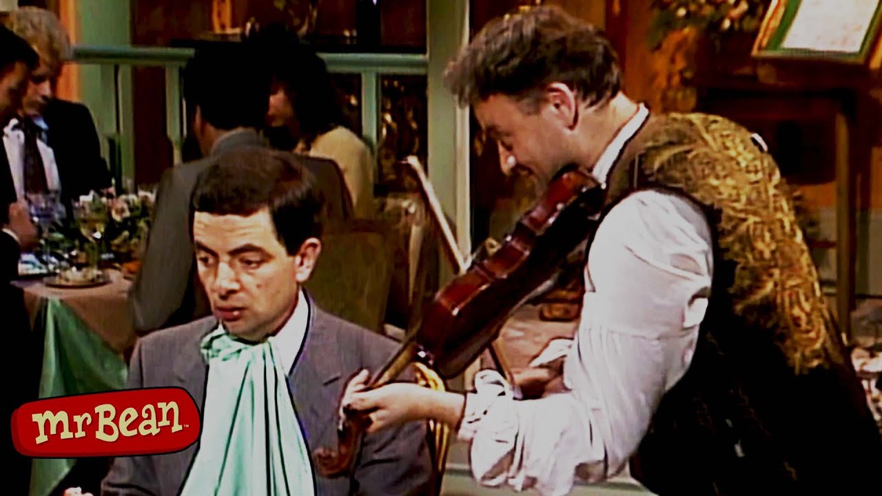 Mr Bean Gets Serenaded Whilst At Dinner | Mr Bean Live Action | Funny Clips | Mr Bean