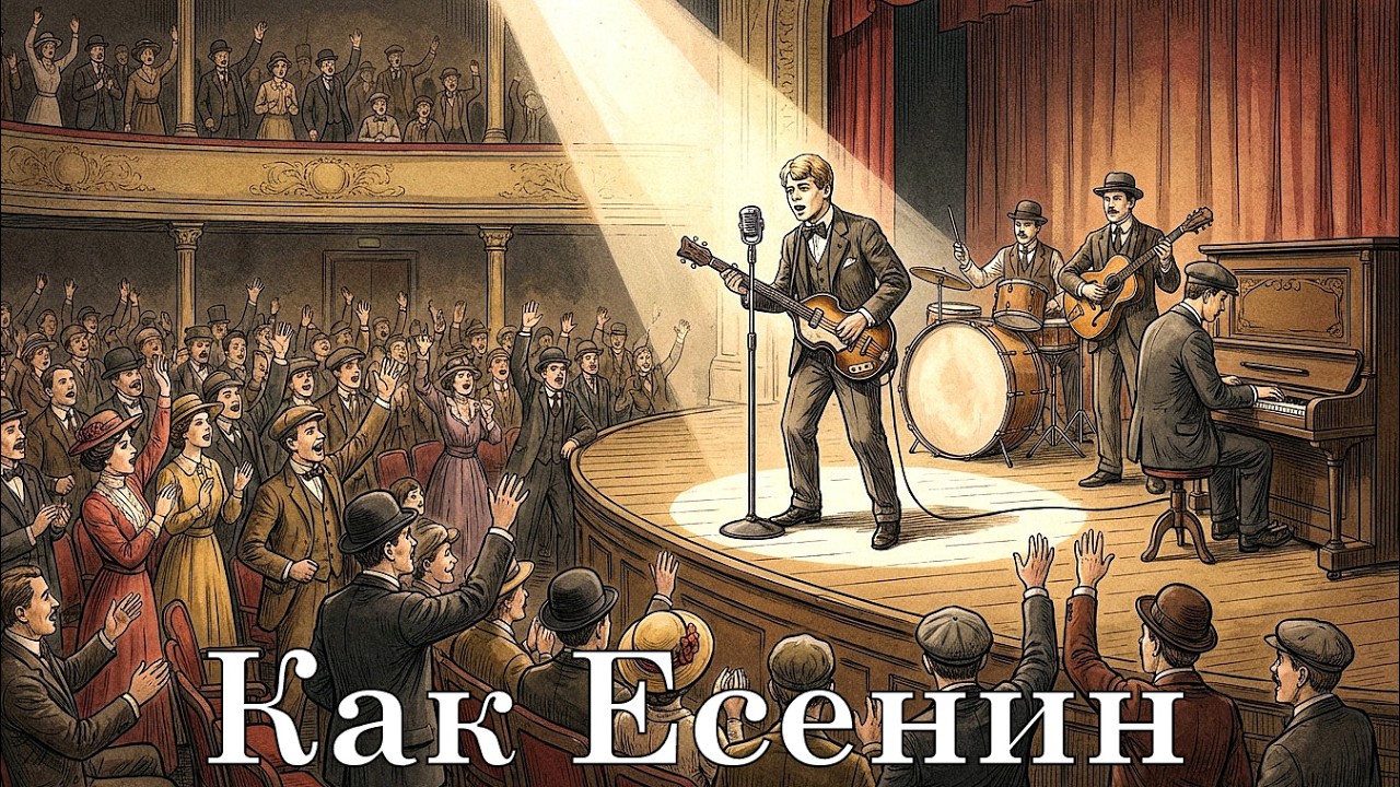 ДУШЕВНАЯ песня в стиле ЕСЕНИНА — «НЕ СУДИ ты меня очень строго»  (ver. 1)  |  VERSE MELODIES