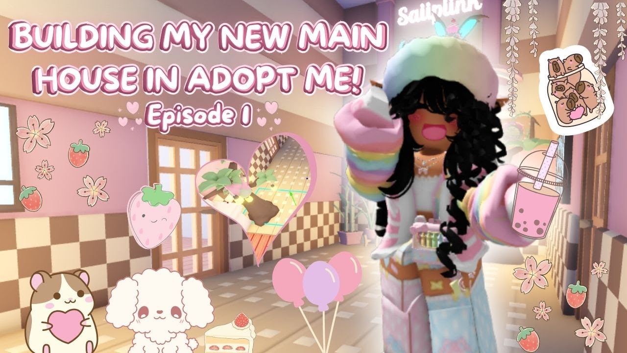 Building My NEW MAIN HOUSE! Episode 1! - Saiipiink
