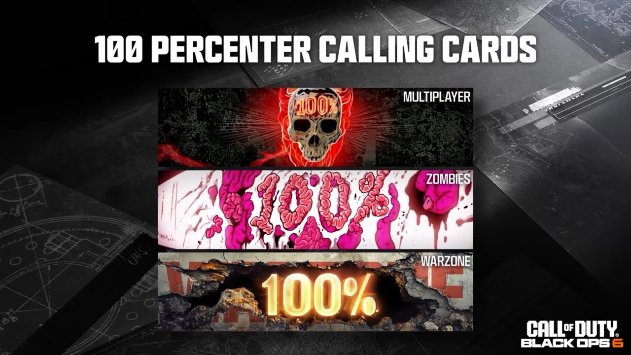 100 Percenter Calling Cards