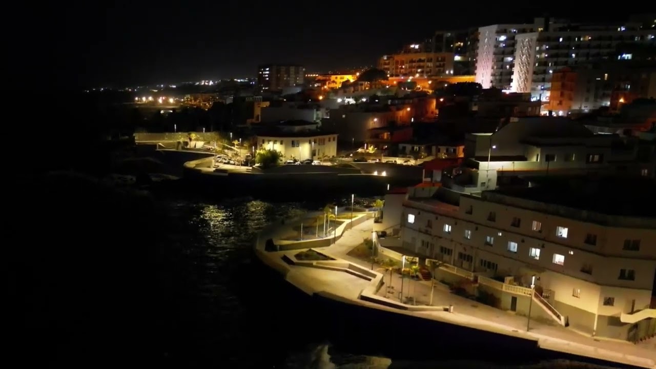 Las Caletillas tenerife en drone