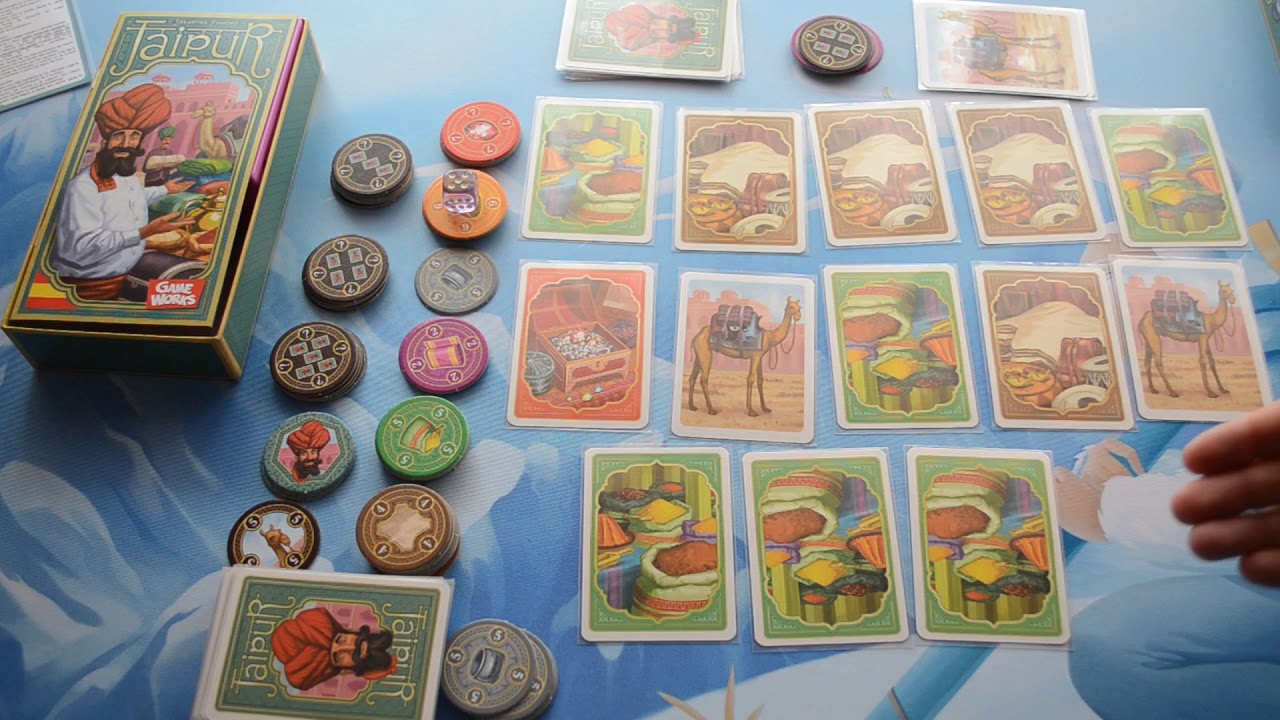 Jaipur Juego de Mesa - Variantes en solitario (#10)