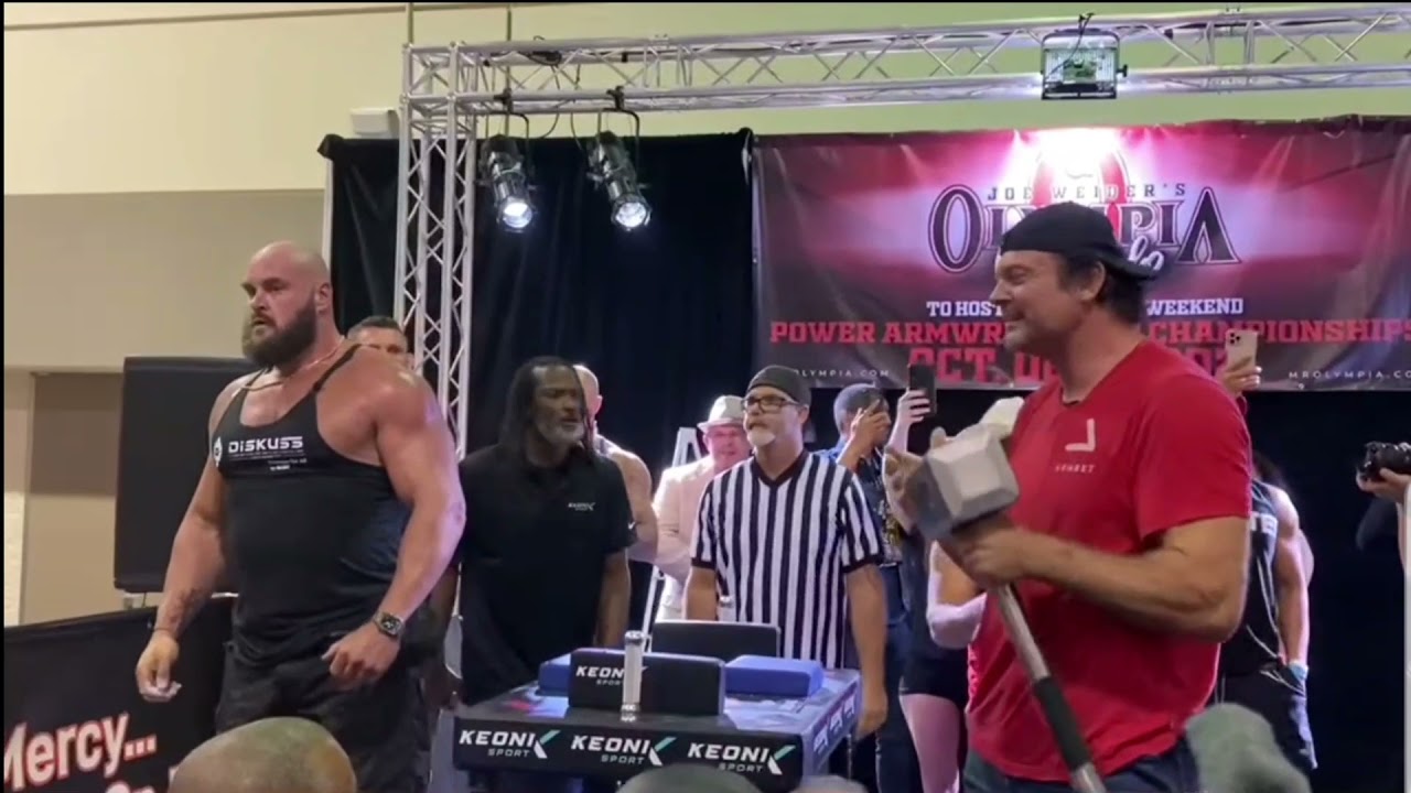 Braun Strowman Vs Devon Larratt Full Fight | ArmWrestling