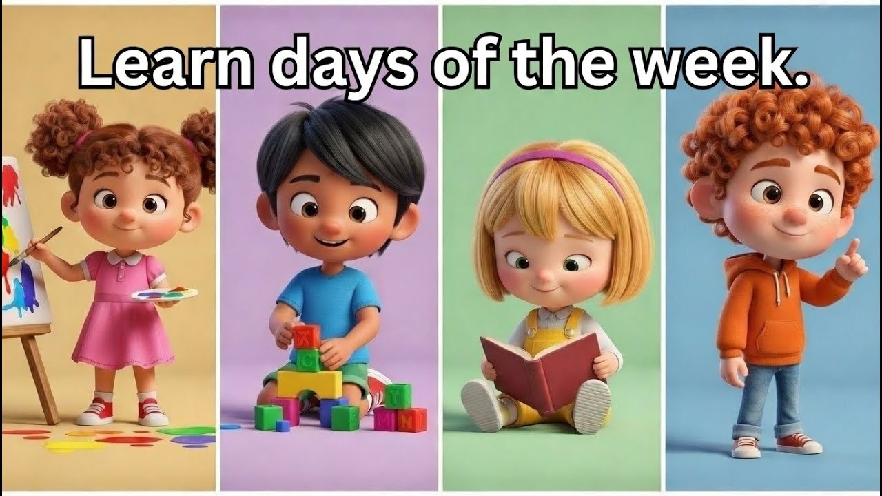 Days of the Week | Educational Songs for Children