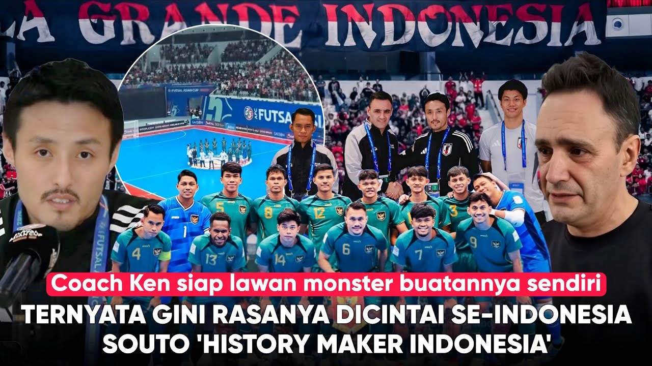 Souto Nangis Ternyata Gini Dicintai 1 Indo, Coach Ken Lawan Monster Buatannya Sendiri” Ayo Garuda