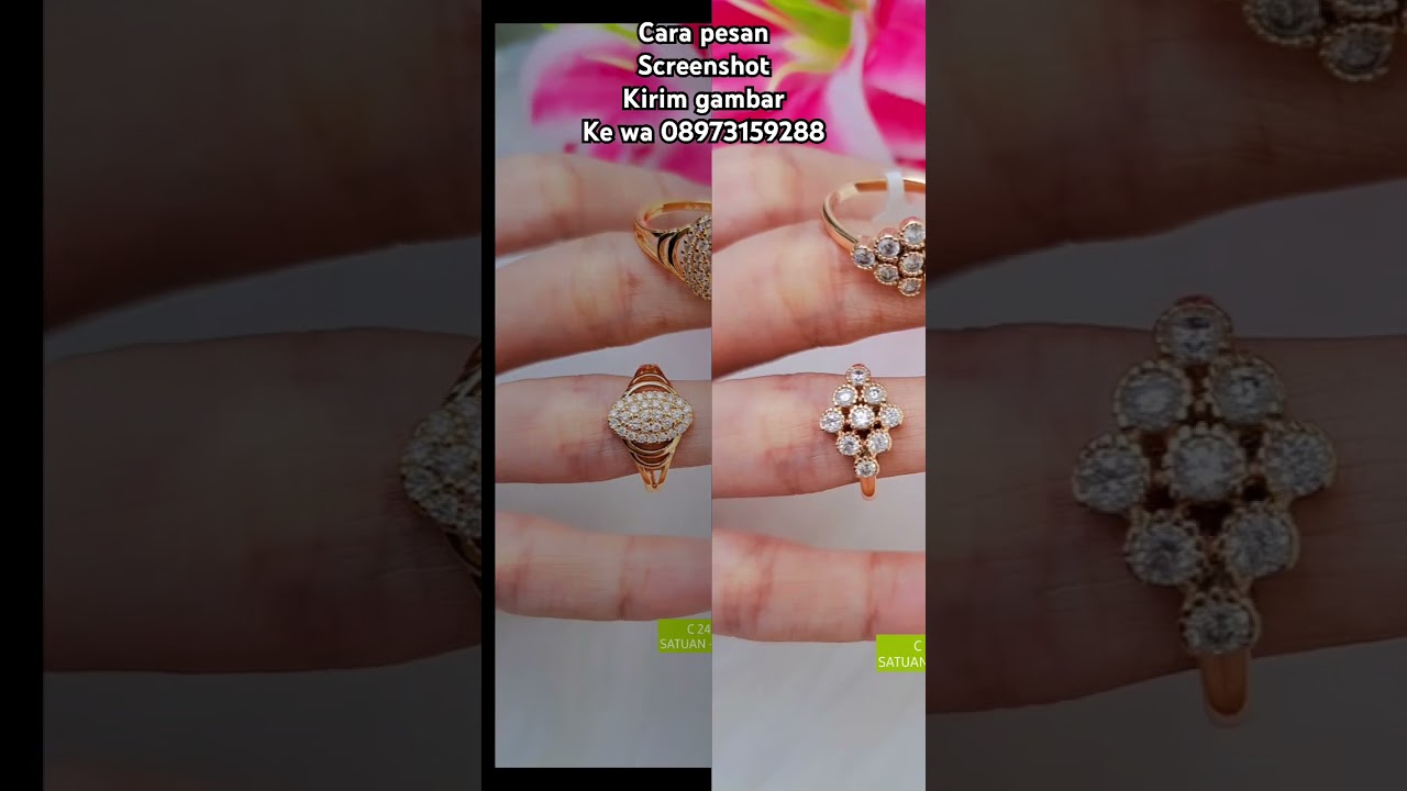 Cincin permata xuping #cincin #cincinmurah