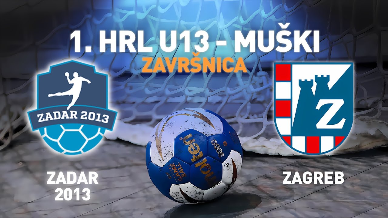 Zadar 2013 vs Zagreb | 1. HRL U13 - Muški (Završnica)
