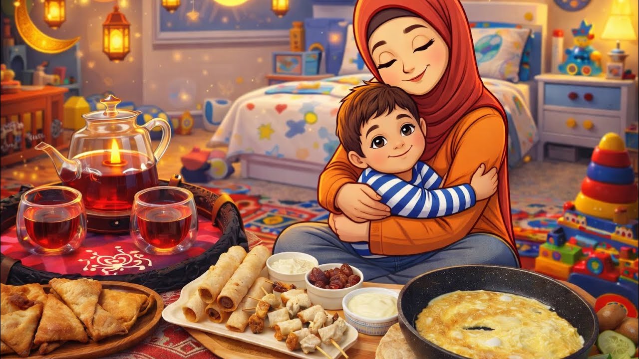 سفره 7 رمضان😋🌙🤎 وتنظيف عميق لغرفه البيبيهات 😂👩‍🍼 دعواتكم🤲🥹