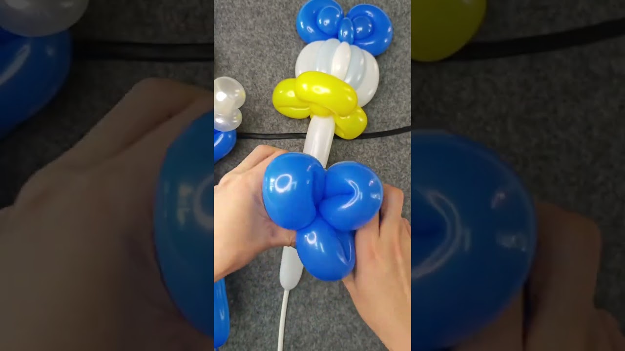 Let s make a Donald Duck out of balloons Super cute #Balloon#Balloon Tutorial#Donald