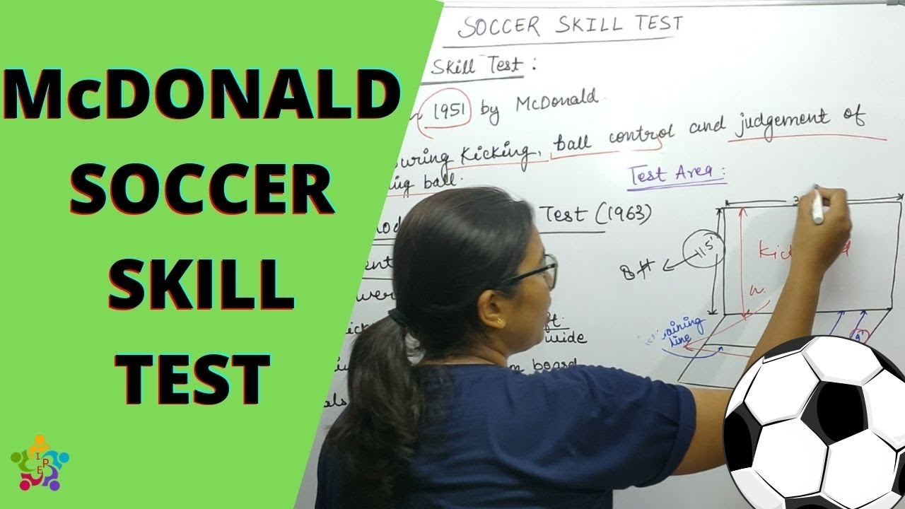 Mc DONALD SOCCER SKILL TEST 1951 || TEST AND MEASUREMENT | UGC-NET|| PHYSICAL EDUCATION