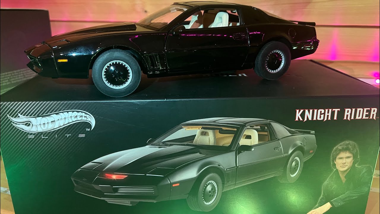 Knight Rider KITT 1/18 HOT WHEELS ELITE