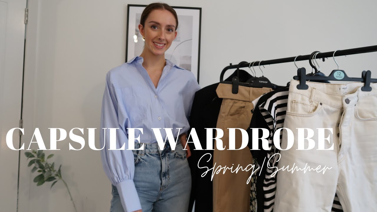 CAPSULE WARDROBE 2020 |  STYLING BASIC MUST HAVES FOR SPRING / SUMMER