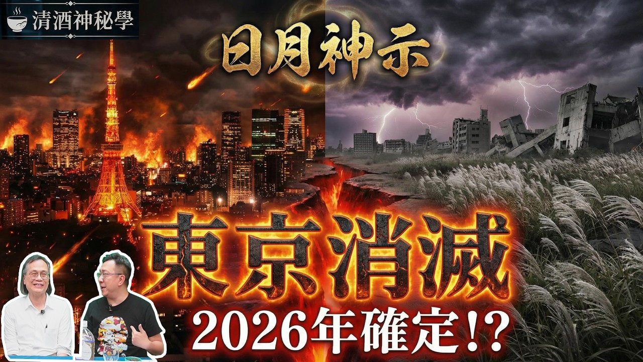 清酒神秘學 2026-03-31: 日月神示預告東京將會消滅！？| 主持: 台長Laurence