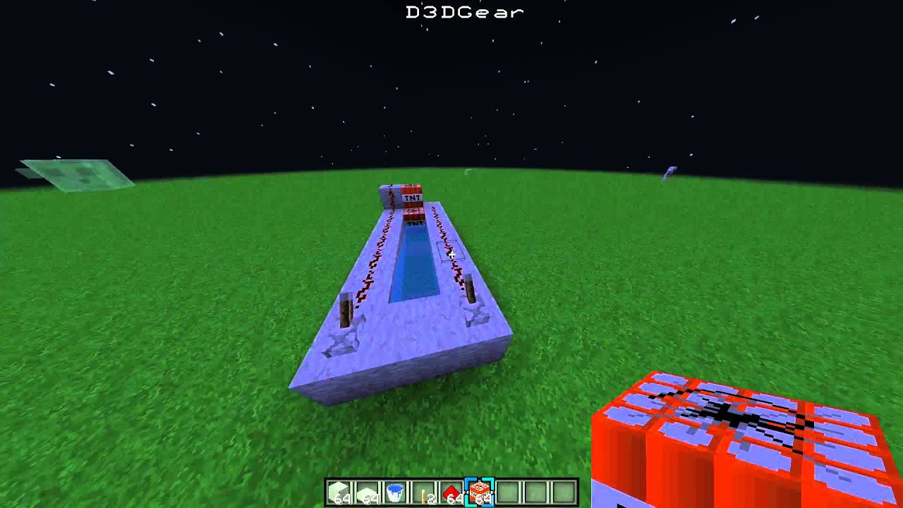 Minecraft: [1.9] Basic [TNT Cannon] tutorial