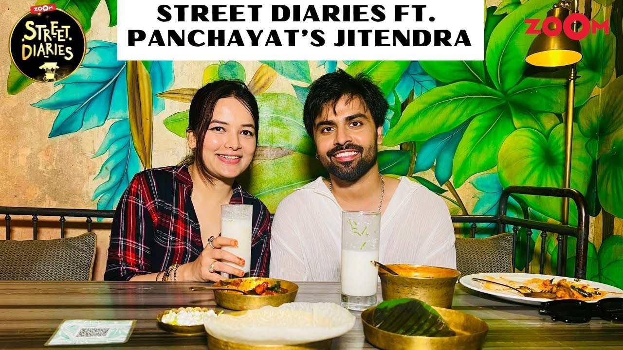 Street Diaries ft. Jitendra Kumar| Jitendra eats South-Indian food; talks about Panchayat, Ayushmann