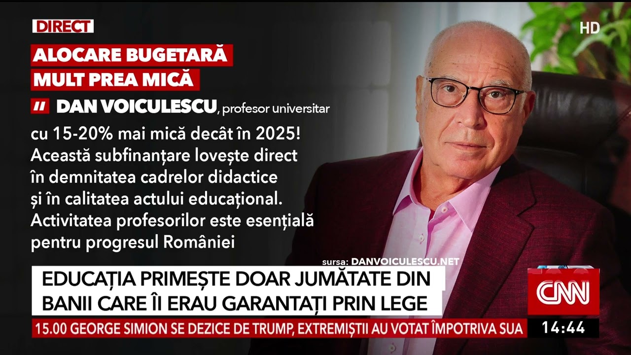 Educația primește doar jumătate din banii care îi erau garantați prin lege