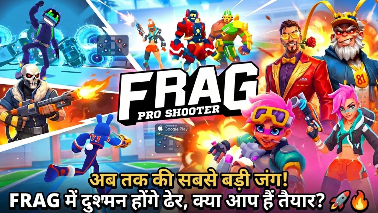 FRAG Pro Shooter Max Action! Best Deck & Character Gameplay 🏆