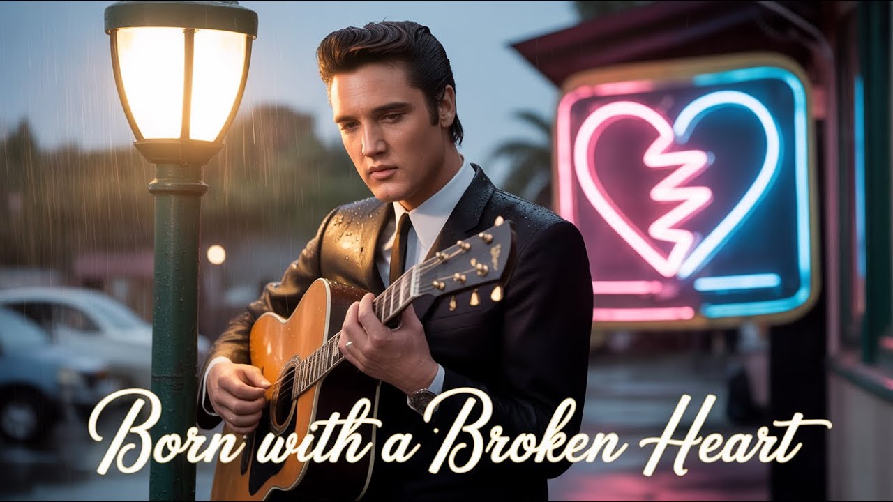 Elvis Presley - Born with a Broken Heart | Inspired 60s Rock & Soul Love Ballad | Classic Emotional