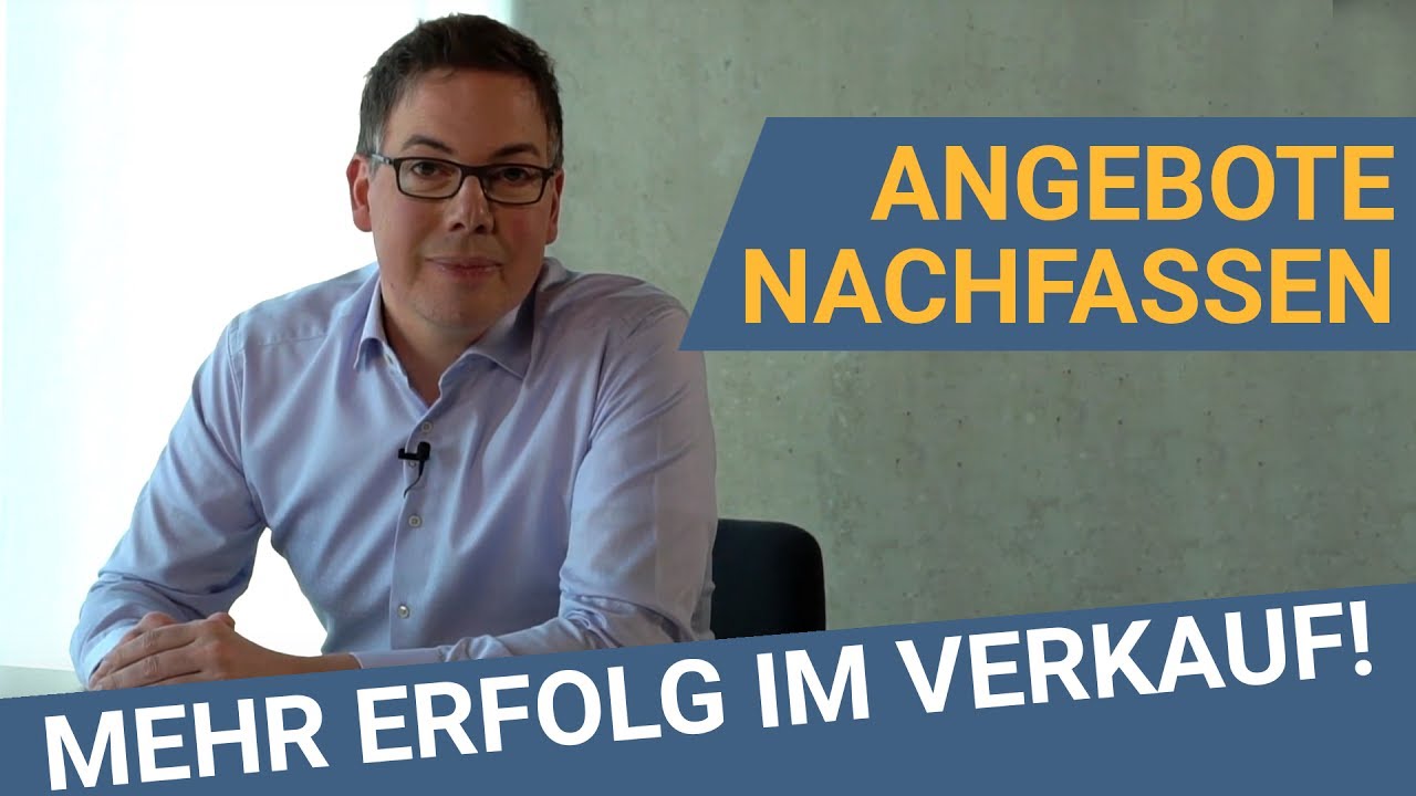 Angebote telefonisch nachfassen - so machst Du aus Angebote Aufträge