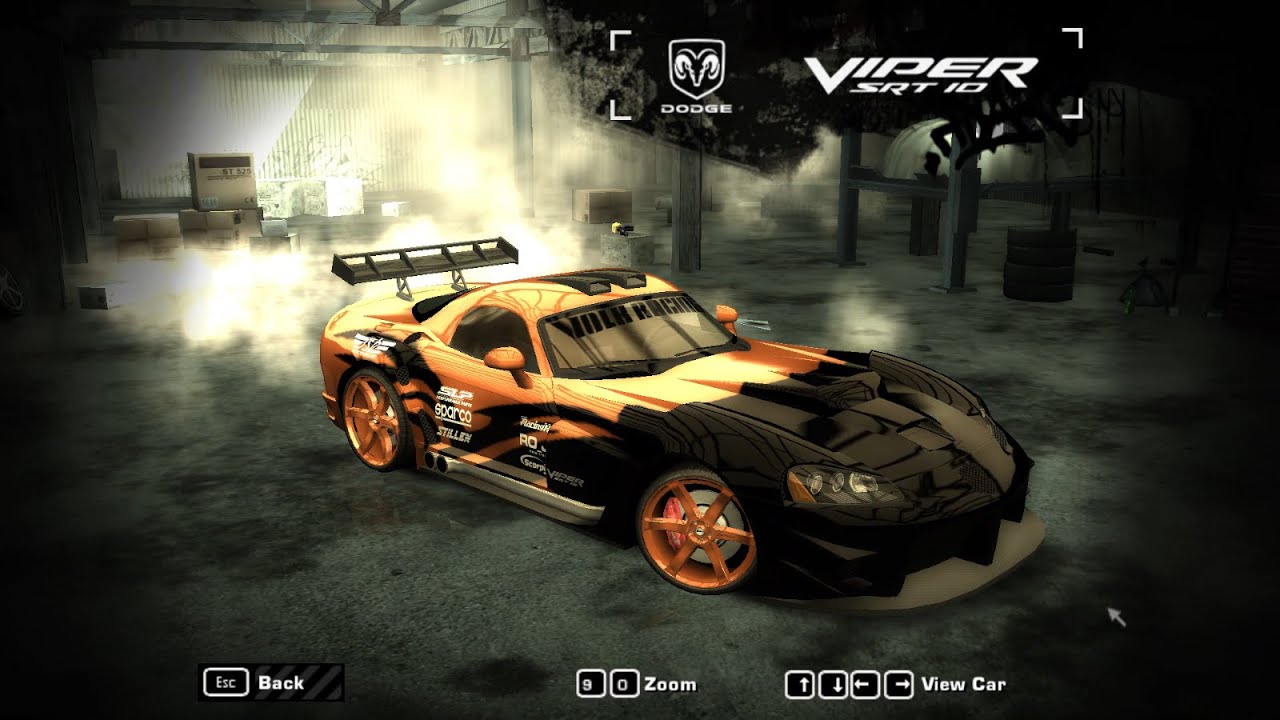 NFS Most Wanted 2005 | Part 45 | Dodge Viper SRT-10 | Customization