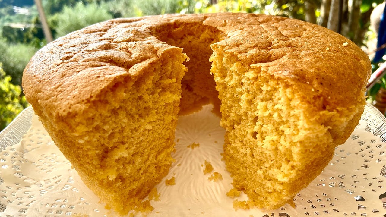 Pão de ló que corre sempre bem! O truque é a receita dos 8