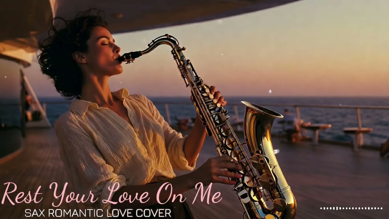 Rest Your Love On Me – Romantic Saxophone Cover | Soft Love Instrumental | Bee Gees | Sax Verse