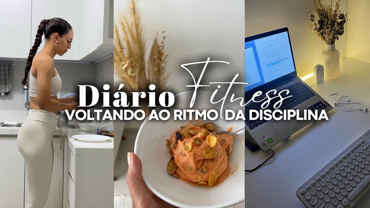 HÁBITOS SAUDÁVEIS Voltando a correr, receita de sorvete fit de mamão, treino e estágio de nutrição