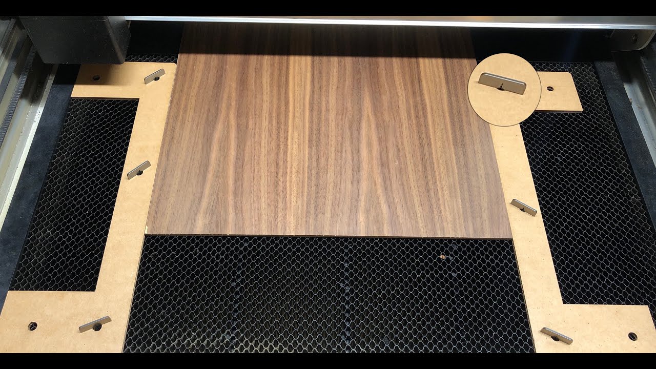 Glowforge Pass through JIG, Make a Universal jig free file download, Arts and crafts | CRAFT FANATIC