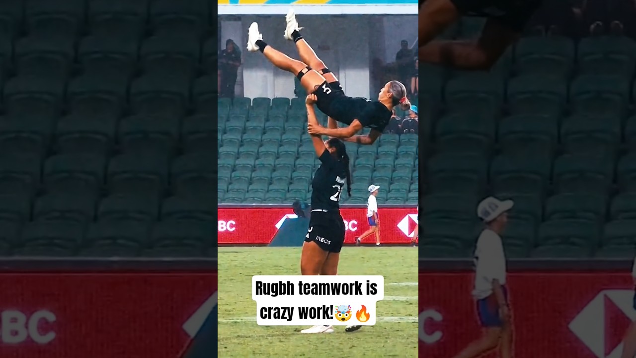 Rugby teamwork is crazy work!🤯🔥