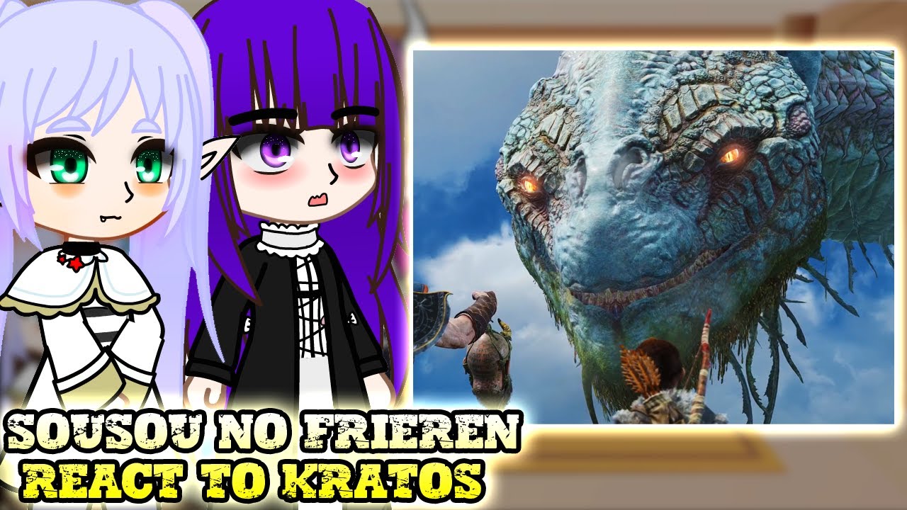 Реакция Sousou no Frieren на Кратоса || GOW - Gacha response