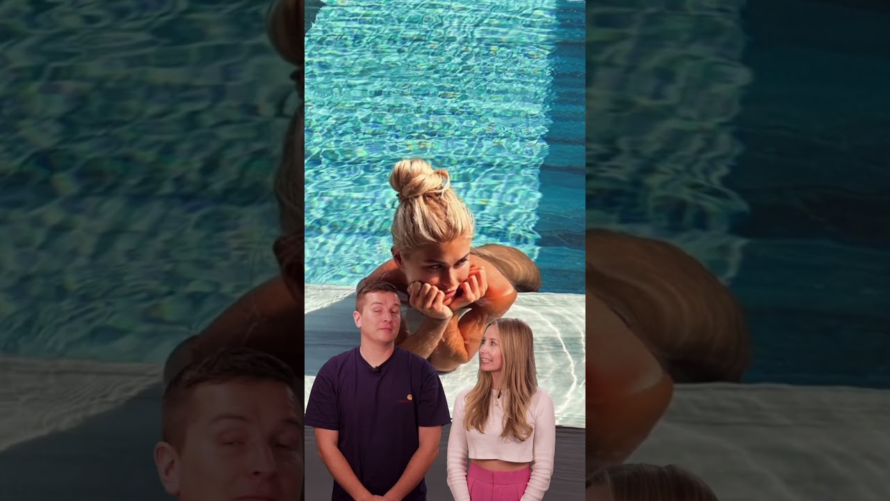 Pamela Reif nackt im Pool! #shorts