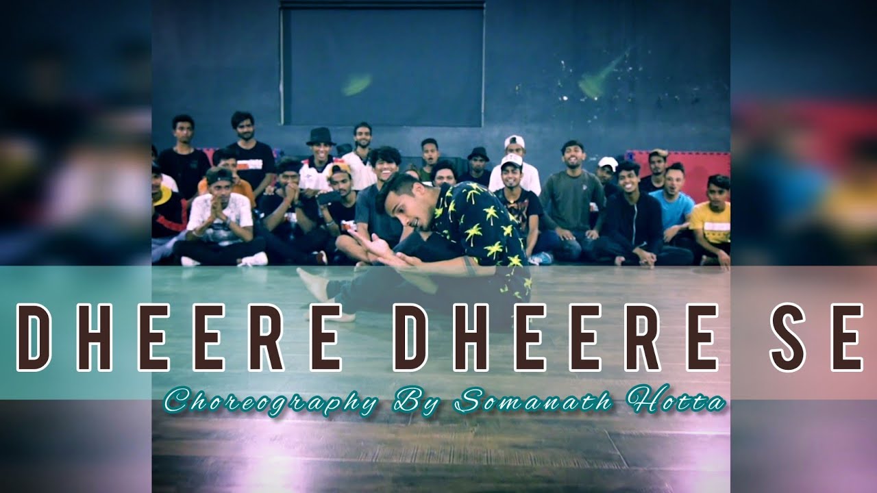 DHEERE DHEERE SE MERI JINDEGI MAI AANA | CONTEMPORARY DANCE | SOMANATH HOTTA
