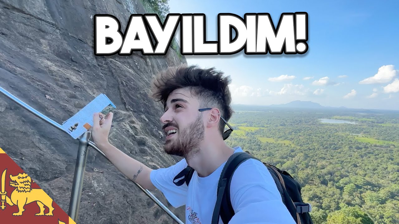SRİ LANKA'DA DAĞA TIRMANIRKEN! Sigiriya Rock • 104🇱🇰