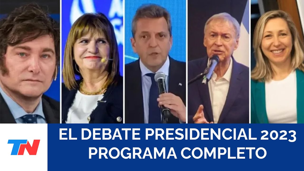 PRIMER DEBATE PRESIDENCIAL I Elecciones Generales 2023