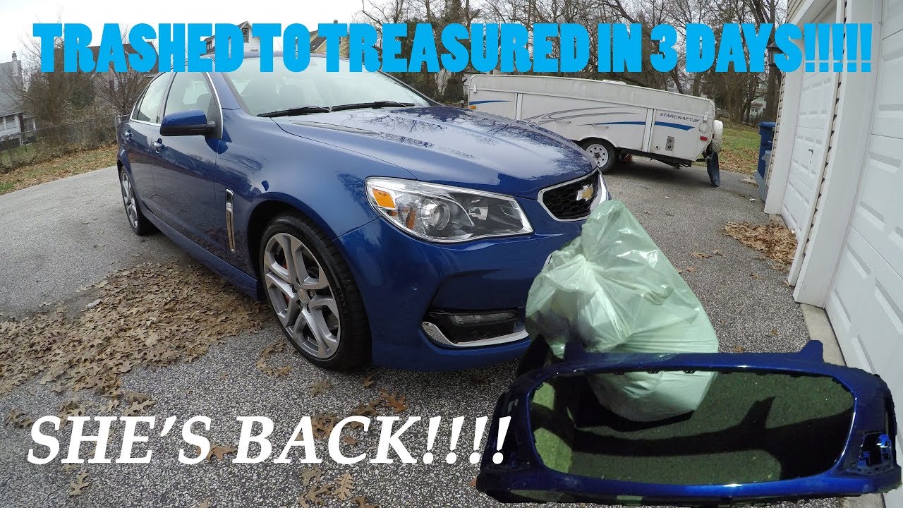Trash to Treasure in 3 Days!! Chevy SS Back and Better than Ever!